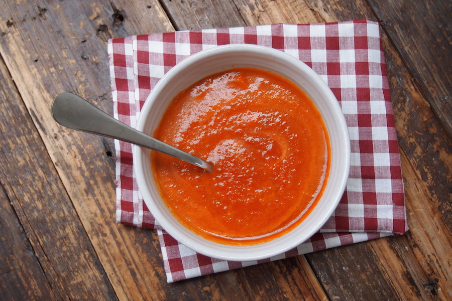 soupe de tomate / Paris dans ma cuisine