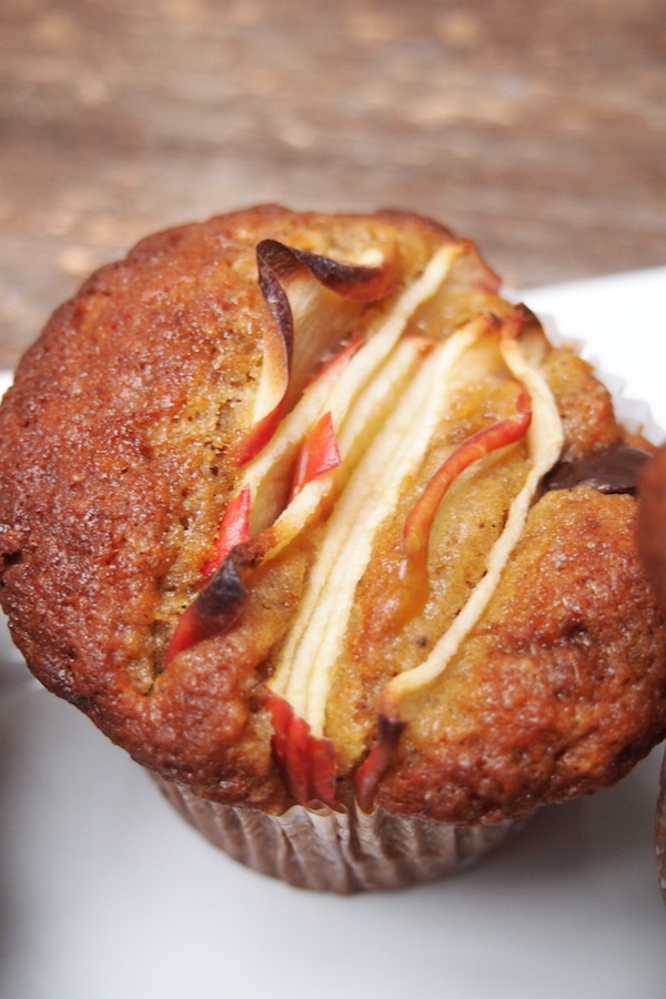 Apple and toffee muffins / Paris dans ma cuisine